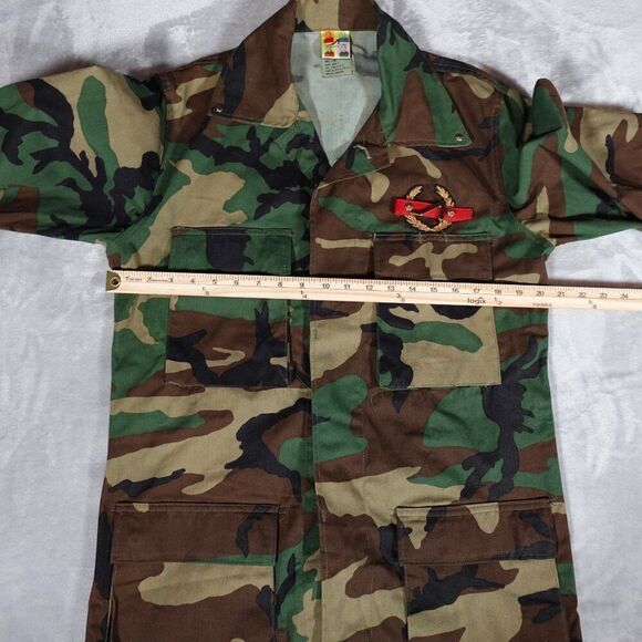 Apolinar 1948 Camo Army Field Jacket Mens Small Tall Fit Custom Logo - Picture 10 of 13